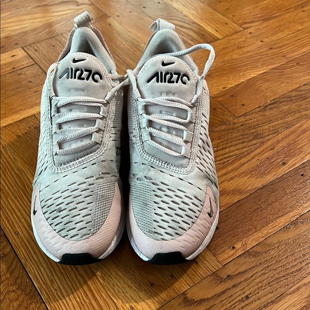 Nike Air 270 Athletic Shoes - Light Pink/Berry